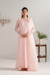 Jenaan 3 Piece Embroidered Chiffon Maxi Dress – Formal Wear