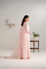 Jenaan 3 Piece Embroidered Chiffon Maxi Dress – Formal Wear