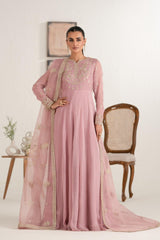 Feroza 3 Piece Chiffon Maxi Dress