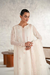 Mehr 3 Piece Chiffon Dress With Heavy Embalishment