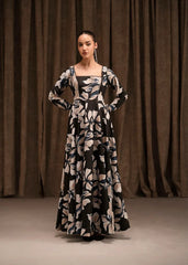 Fleuris Printed Maxi Dress