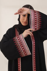 Noir Heritage Black Abaya