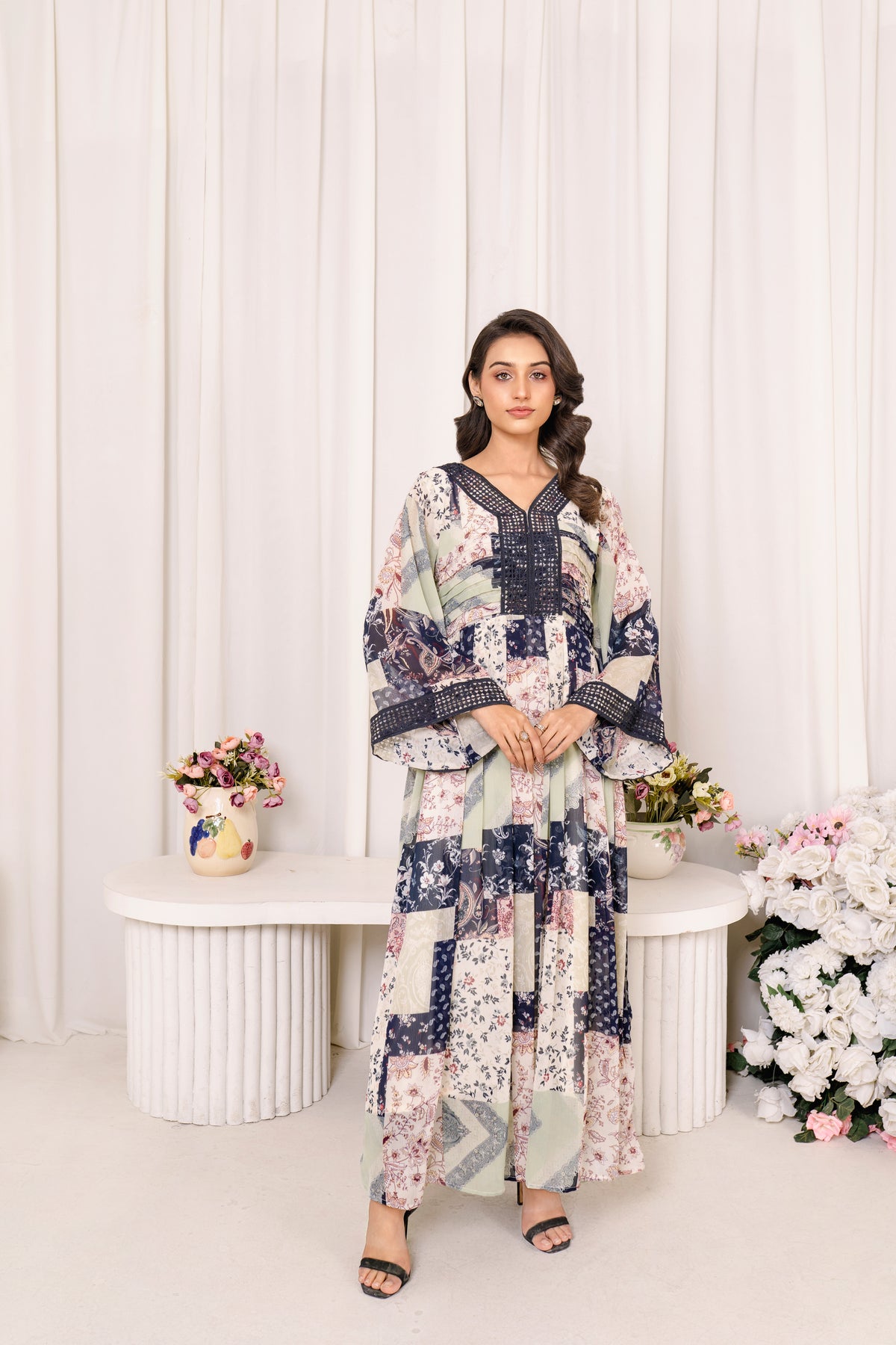 C A R L I E  Print Maxi Dress