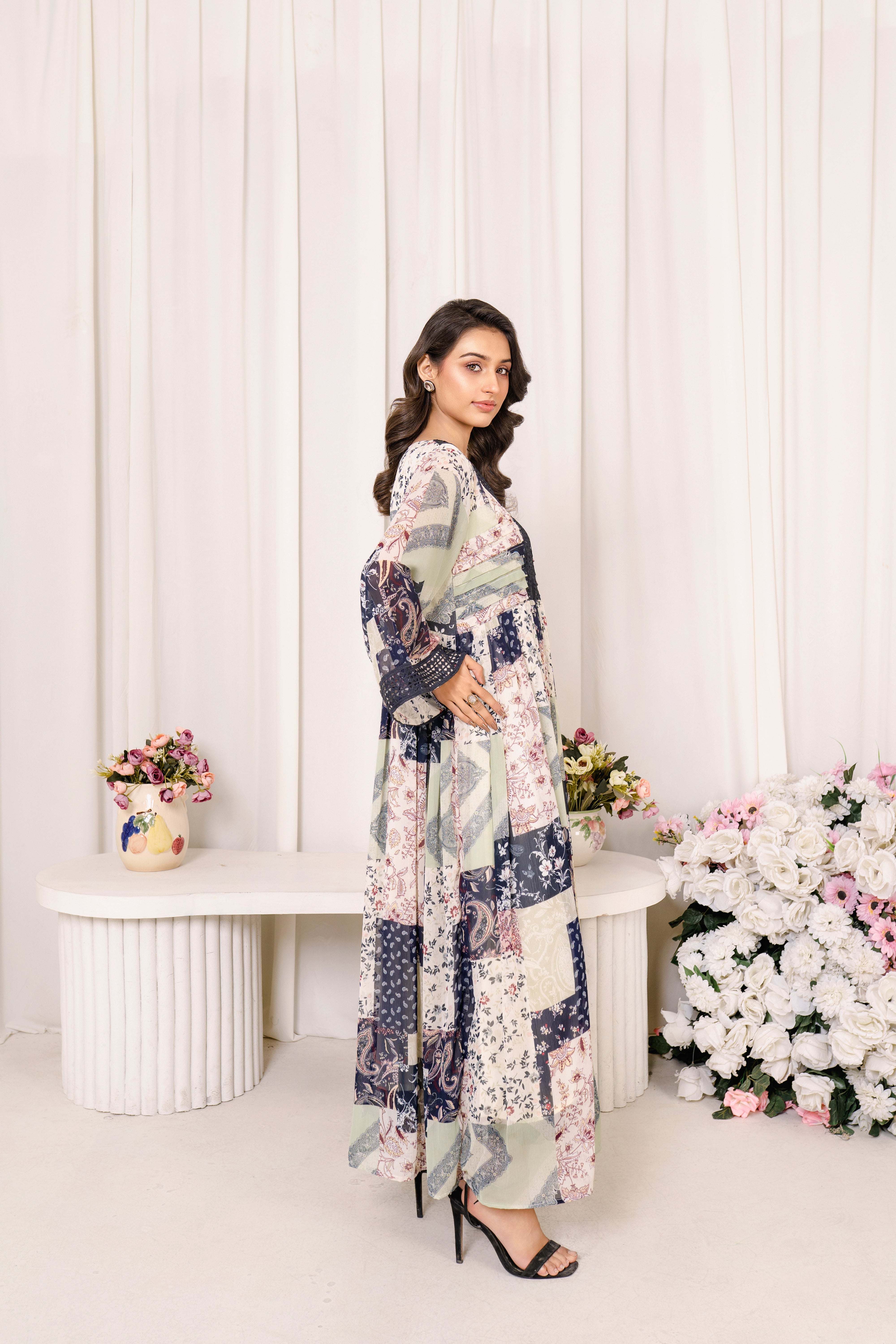 C A R L I E  Print Maxi Dress