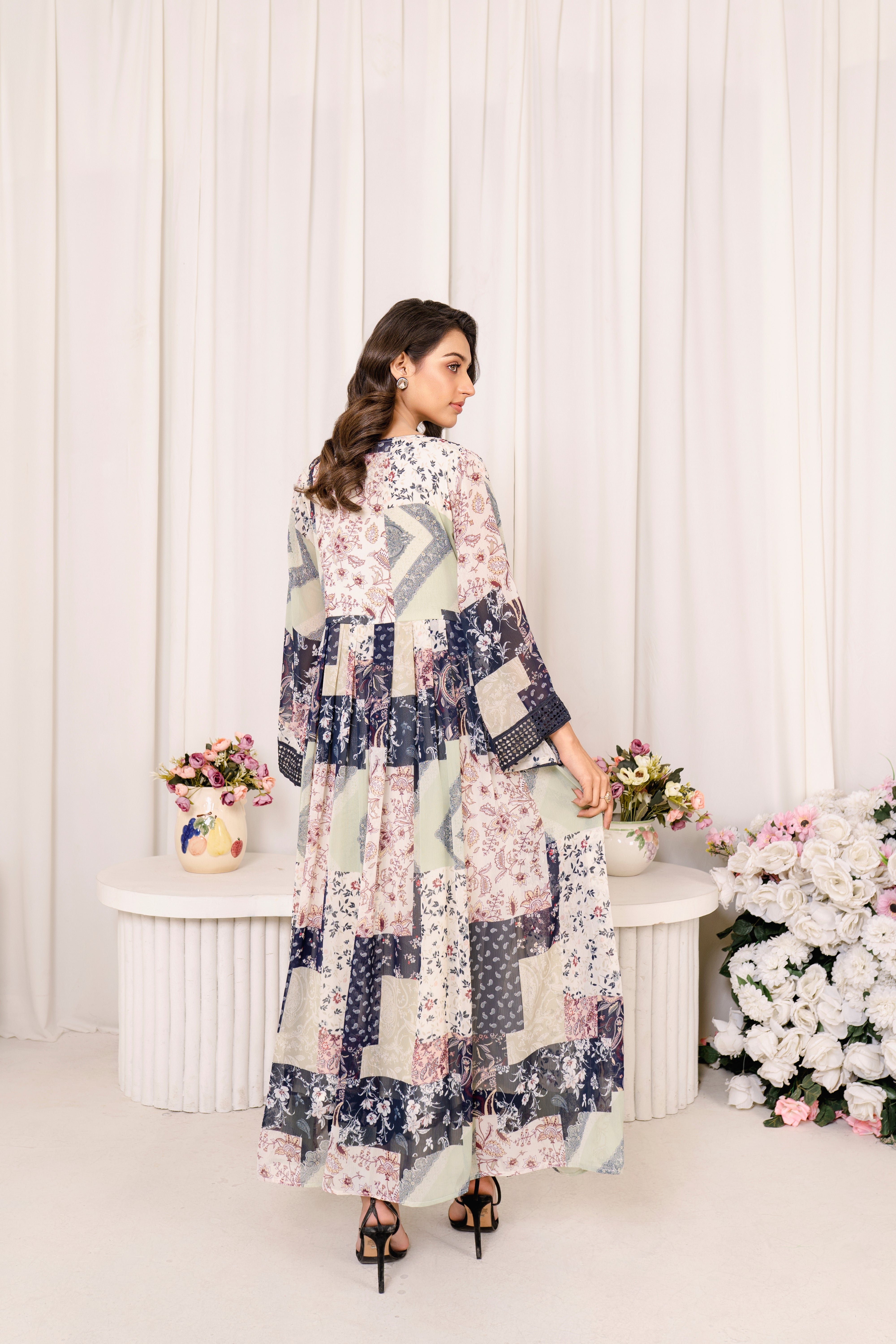 C A R L I E  Print Maxi Dress