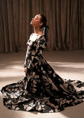 Fleuris Printed Maxi Dress
